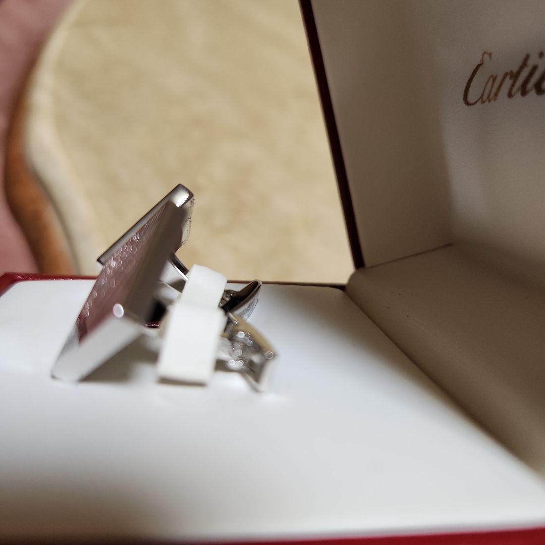 Cartier カフリンクス シルバー
