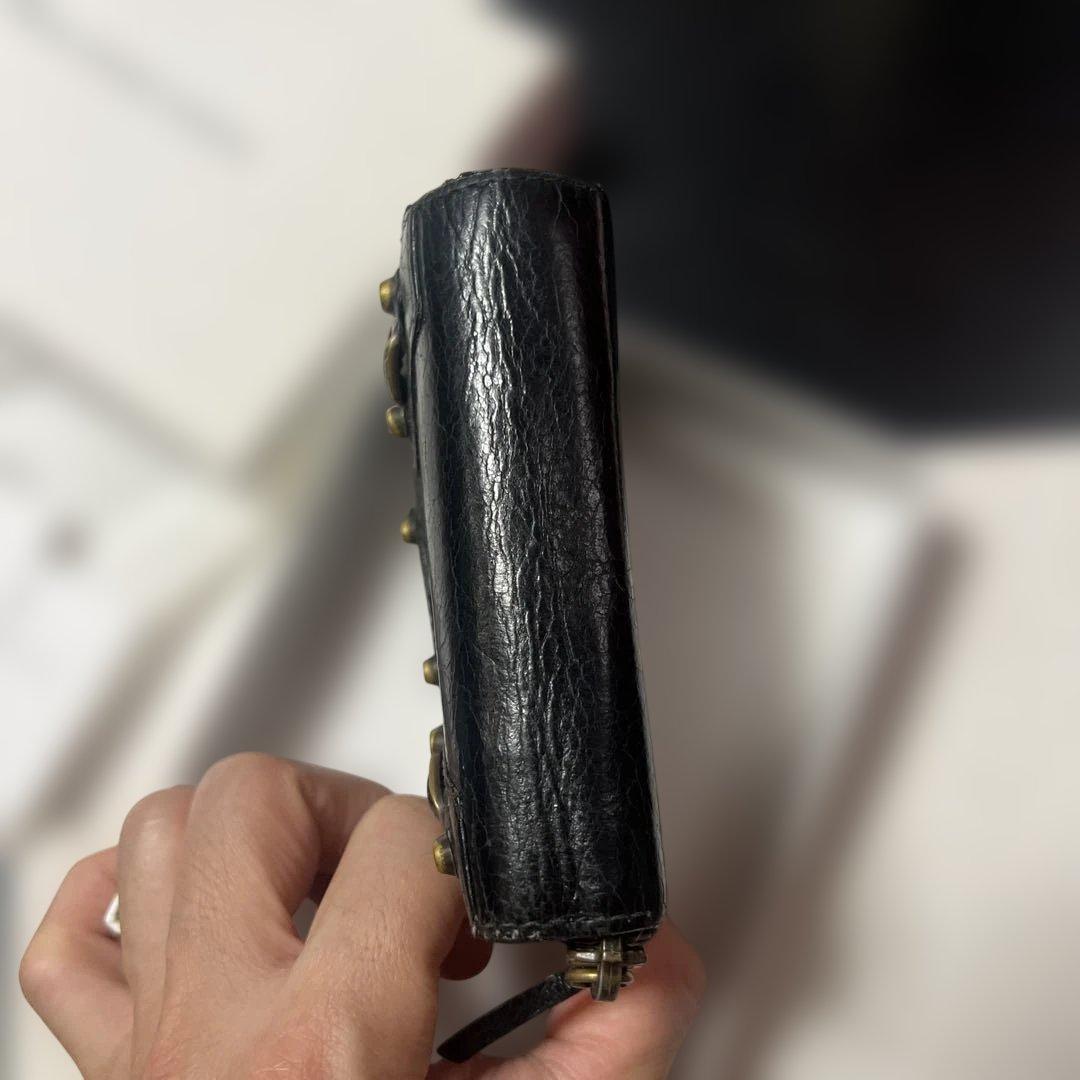 BALENCIAGA レザー 二つ折り財布　バレンシアガ　wallet