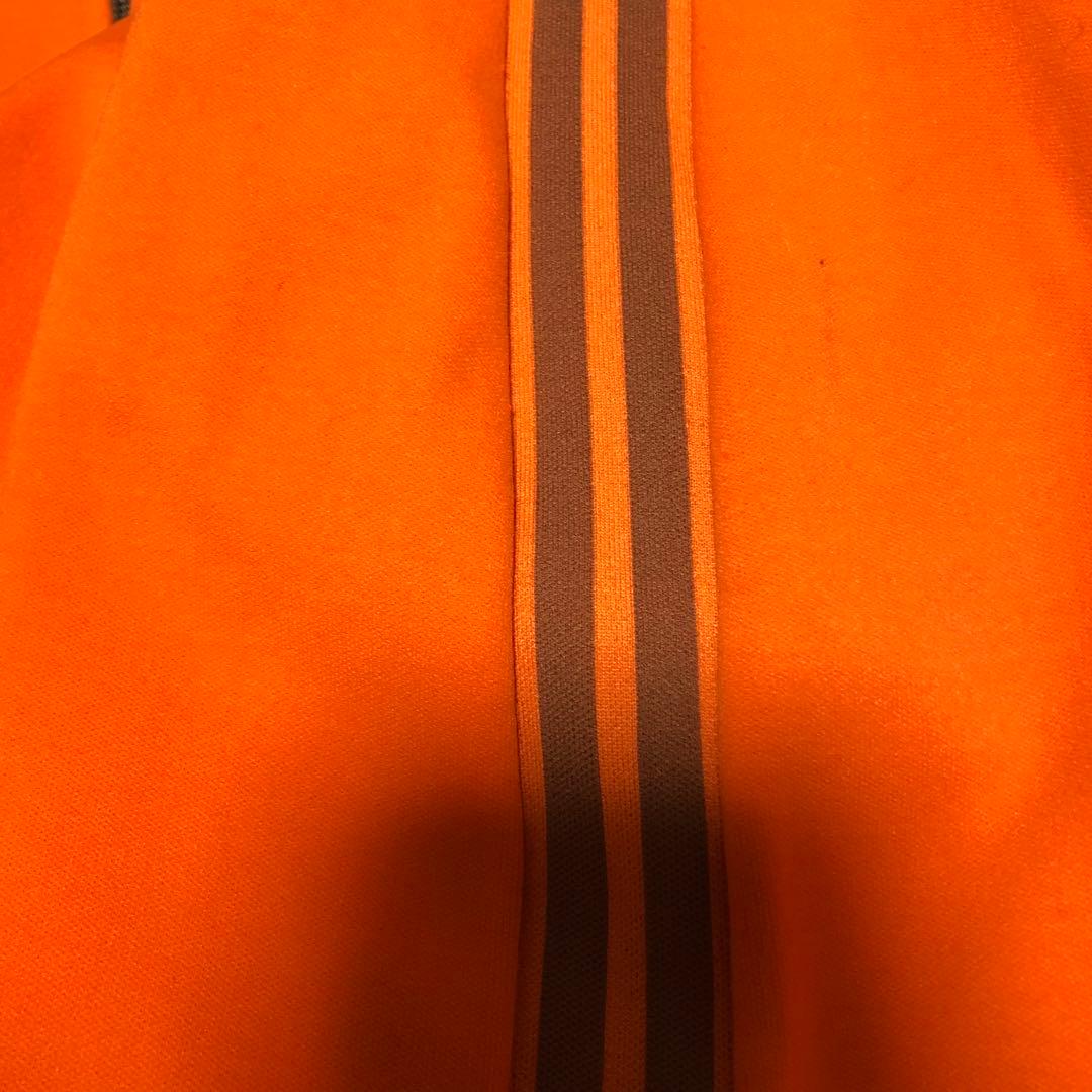 ドイツ製 80s Wagner ハイネック トラックジャケット オレンジブラウン