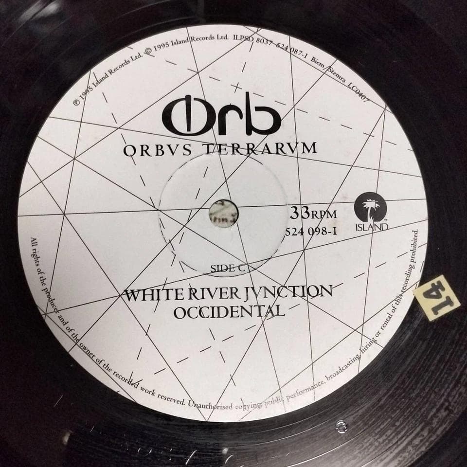 Orb - Orbus Terrarum 2LP レコード 1995年