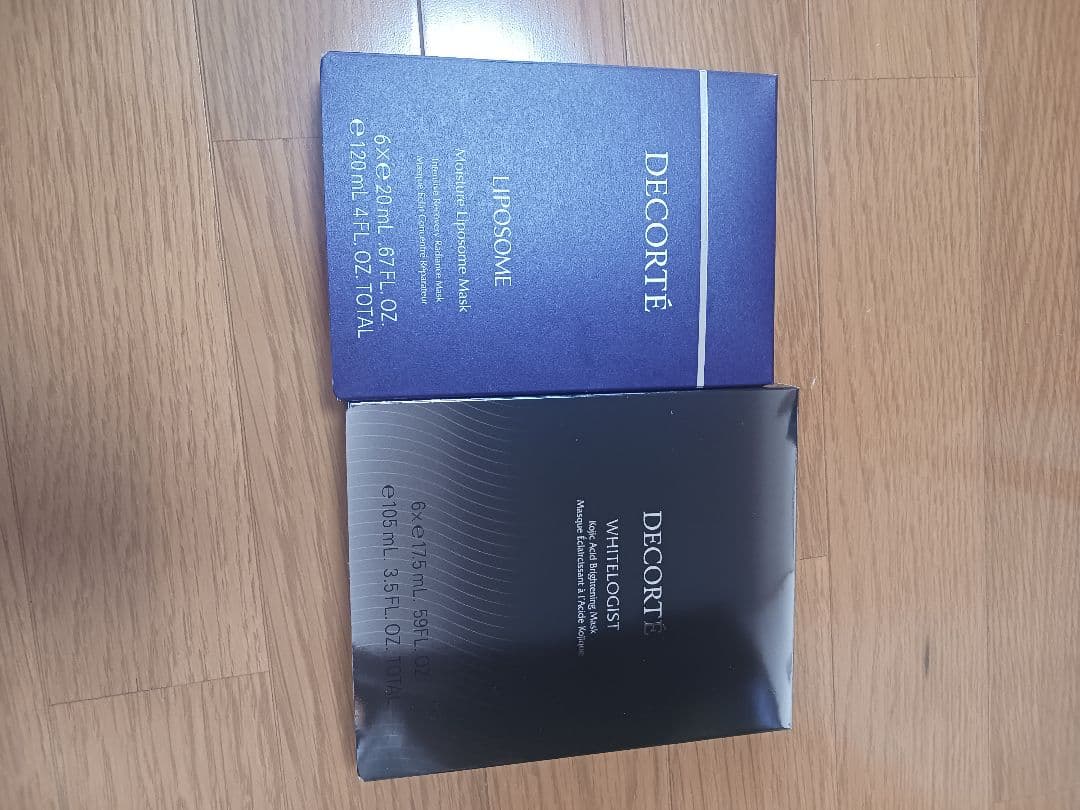 コスメデコルテ　リポソーム、ホワイトロジストパック