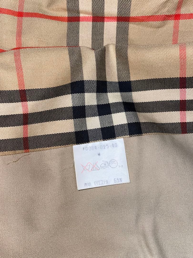 【バーバリー】トレンチコート スプリングコート ベージュ レディース Mサイズ