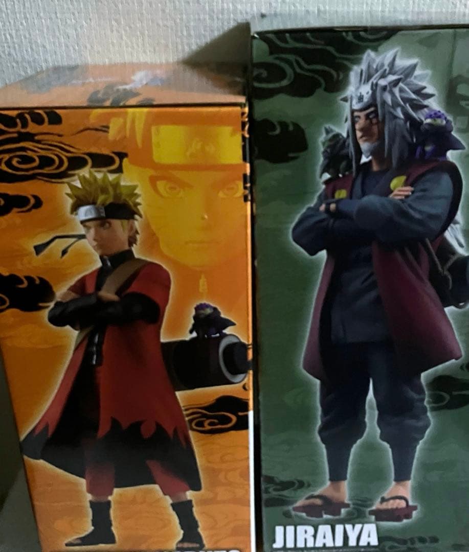 一番くじ　NARUTO A賞 ナルト　Ｅ賞 自来也　仙人モード　フィギュア