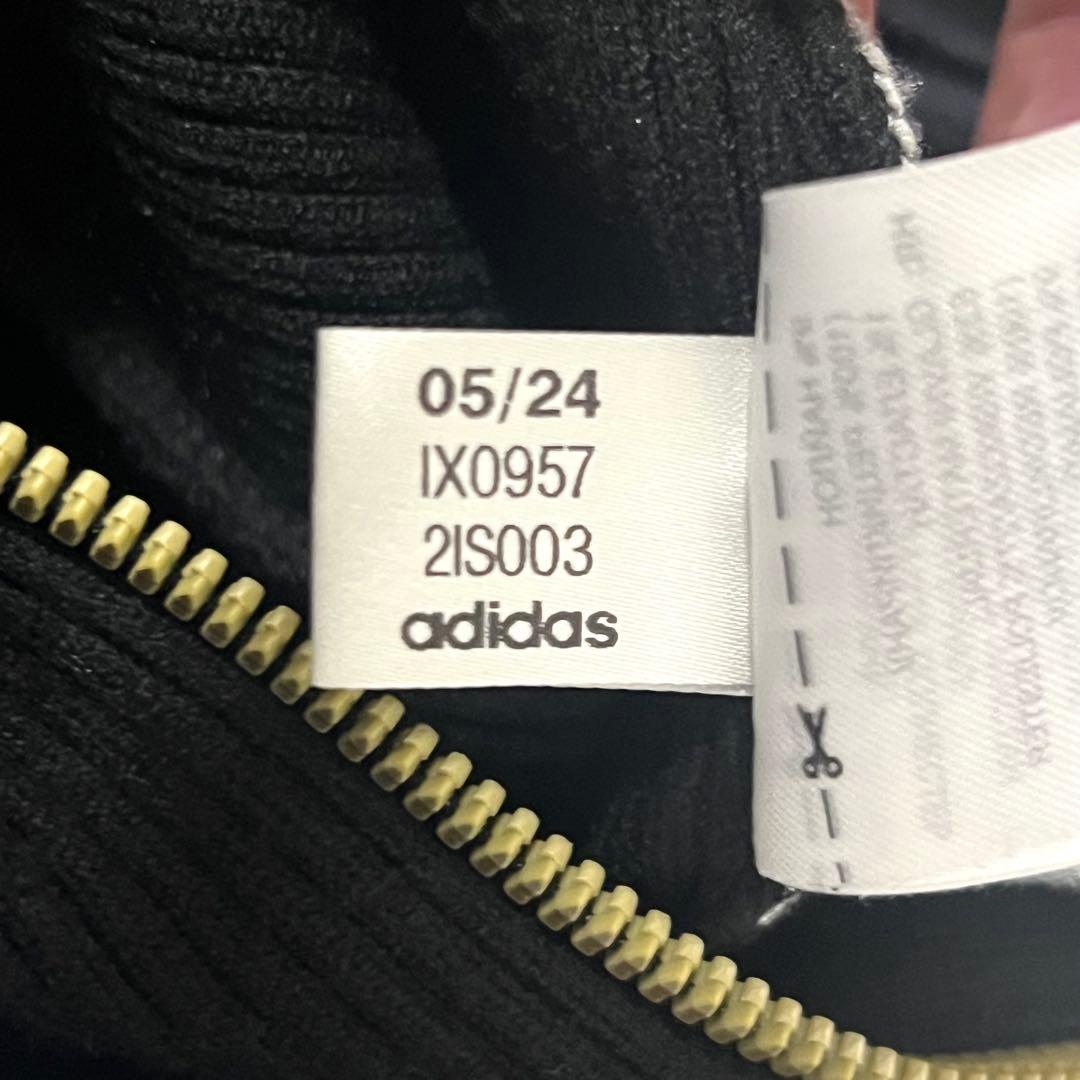 美品✨adidas ジャンプスーツ ニット オールインワン ブラック