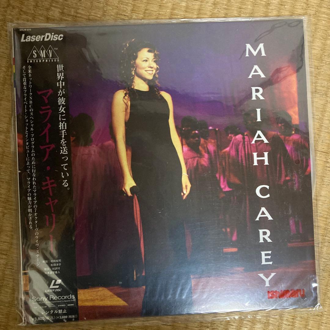 マライア・キャリー　レーザーディスク 3枚セットで