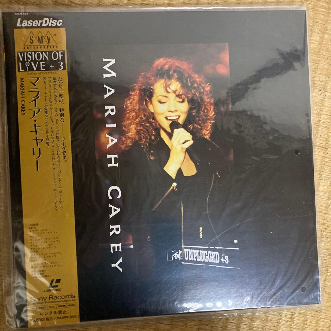 マライア・キャリー　レーザーディスク 3枚セットで