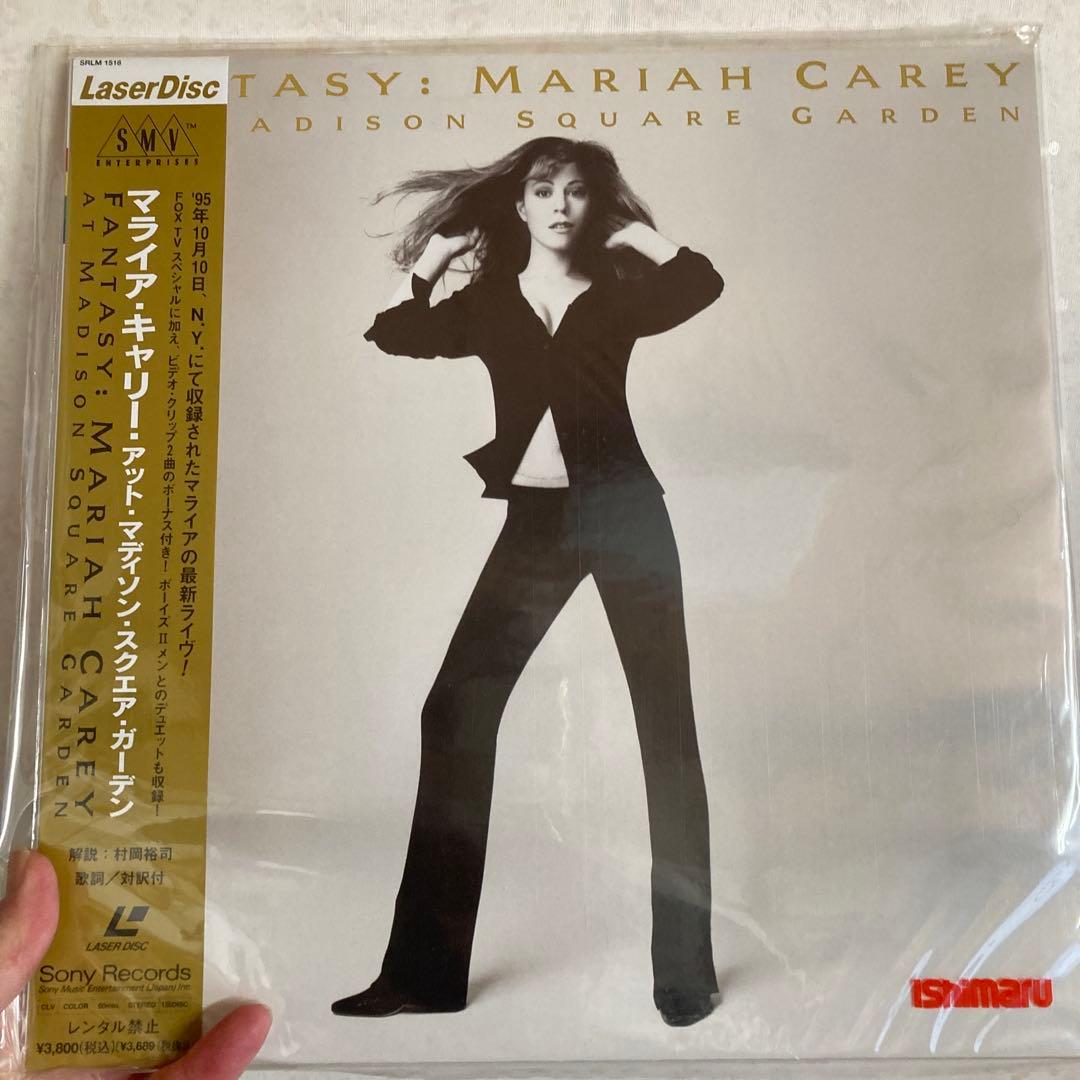 マライア・キャリー　レーザーディスク 3枚セットで