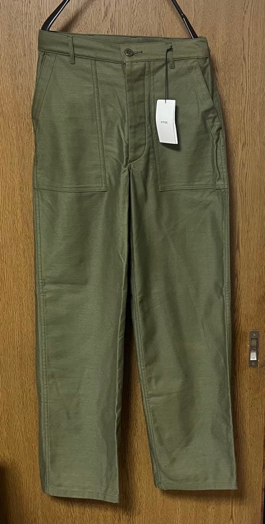 【週末値下げ】HYKE☆BACK SATIN BAKER PANTS ２