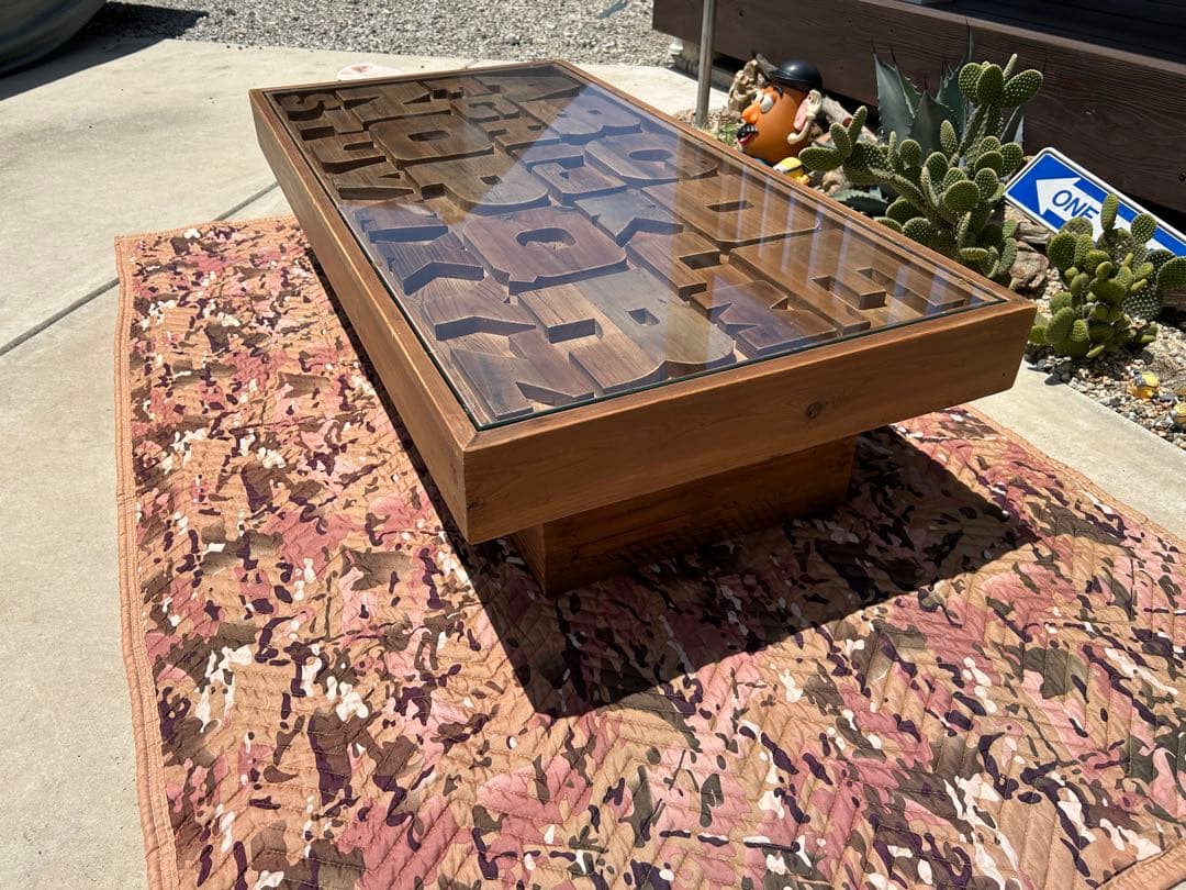 ABCテーブル クラッシュゲート ノットアンティークス　中古品