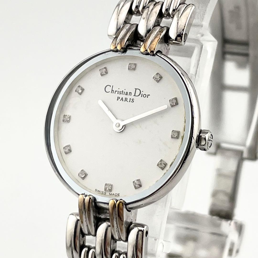 【稼働/新品電池】クリスチャンディオール　バギラ　腕時計　レディース
