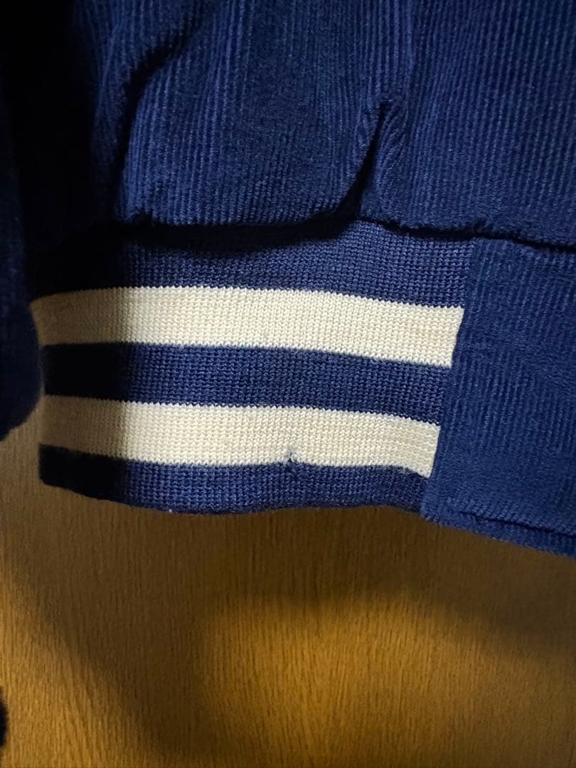 90'sニューヨーク・ヤンキース スタジャン ネイビー