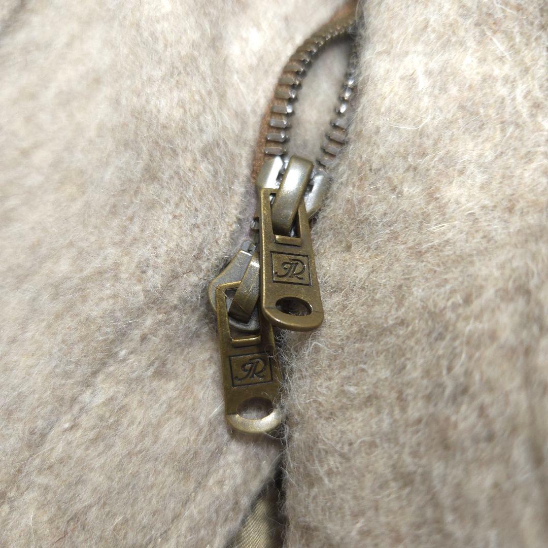 Iroquois イロコイ 2 ダッフルコート フード ウール アルパカ