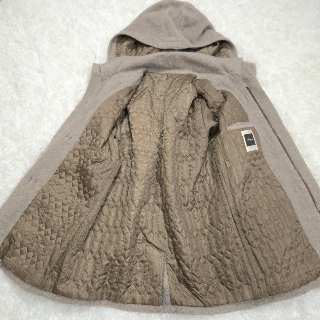 Iroquois イロコイ 2 ダッフルコート フード ウール アルパカ