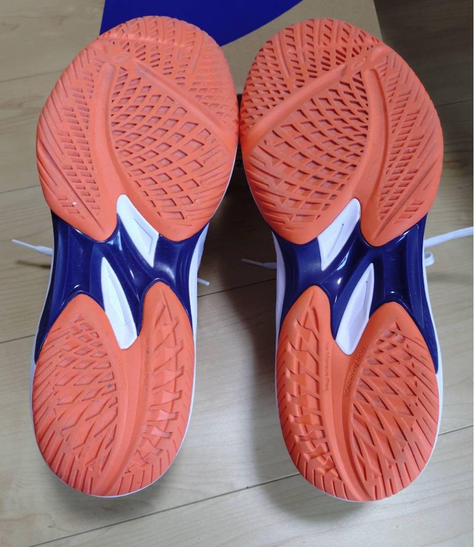 asics バレーボールシューズ 28.0 cm ホワイト/オレンジ
