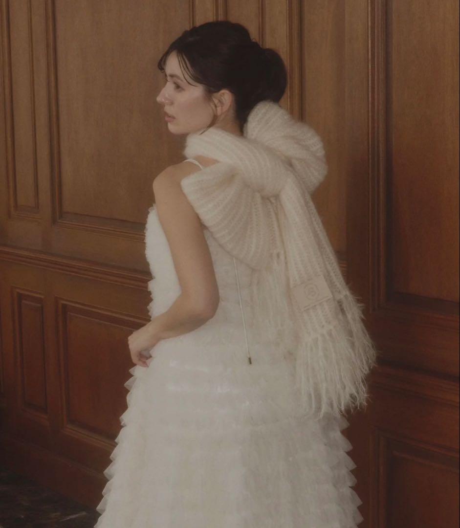 小物 NOTREemor emor feather touch muffler