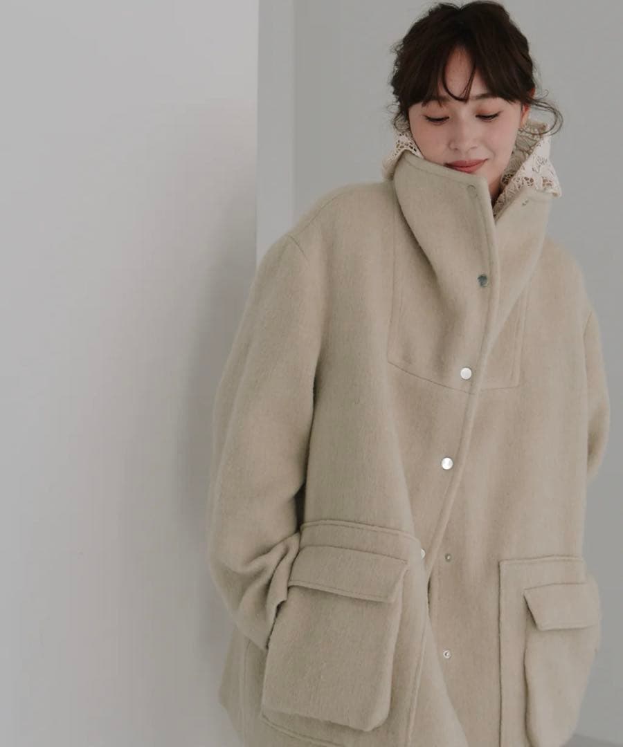 Hella ヘラwool shaggy coat ウールシャギーコート 2025