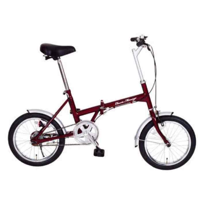 Classic Mimugo 16インチ折畳自転車 MG-CM16-RD