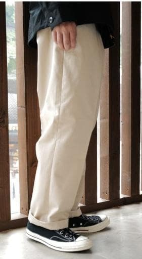 サイズL SEQUEL TYPE-XF ベージュ チノパン　シークエル