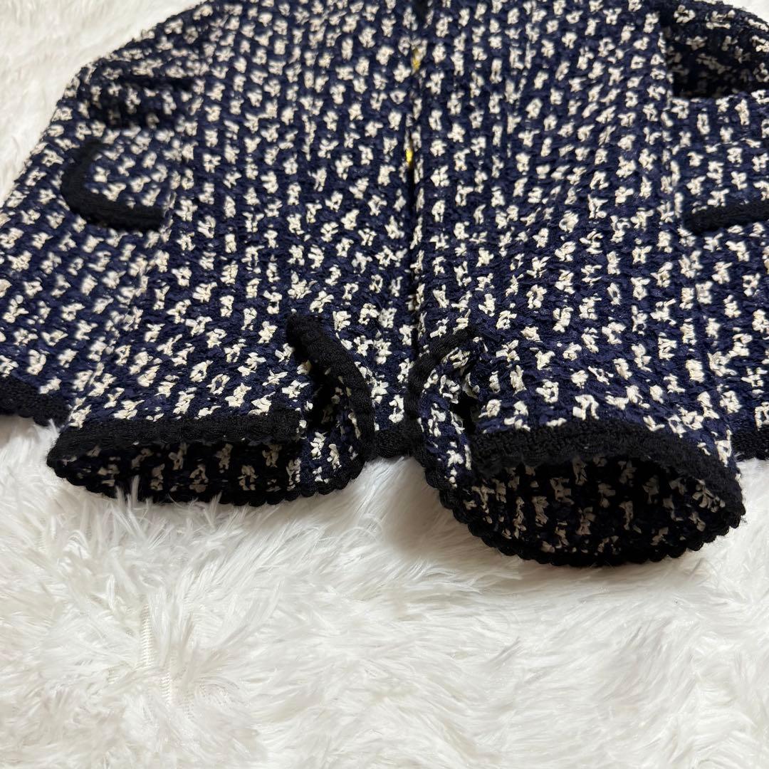 ✨新品タグ付✨LINTON リントン シャネルツイード ジャケット 金ボタン