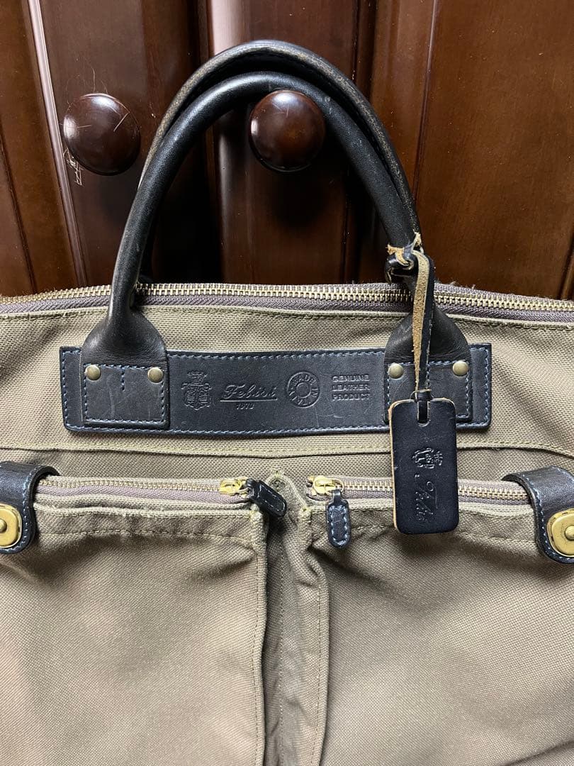 【ジジ】レア❗️【フェリージ】2WAYキャンバスバッグ