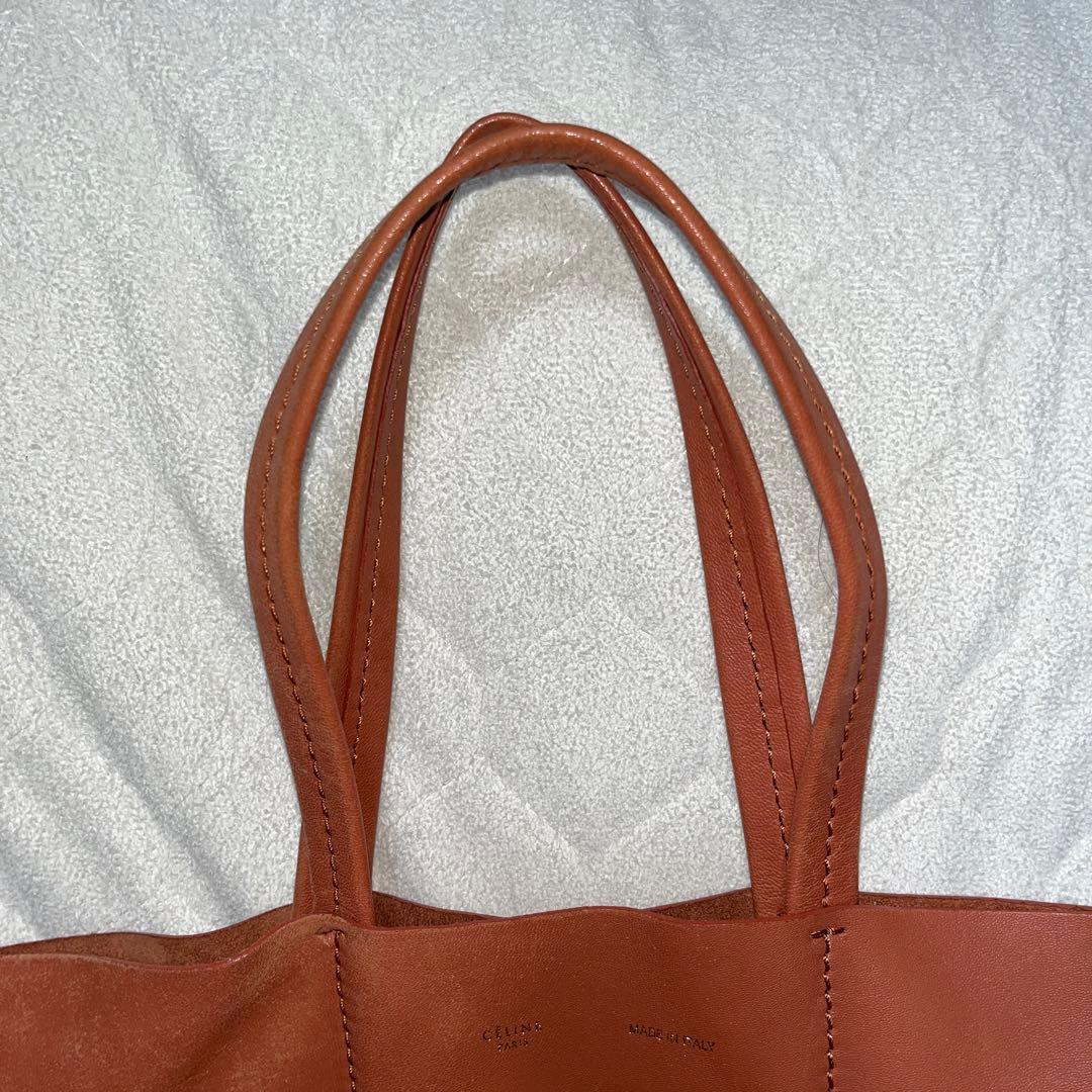 セリーヌ ホリゾンタルカバ トートバッグ レザー