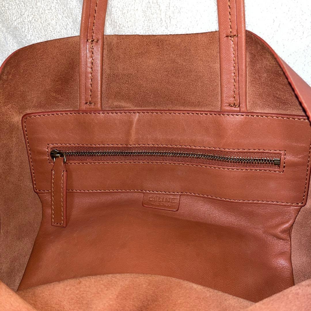 セリーヌ ホリゾンタルカバ トートバッグ レザー