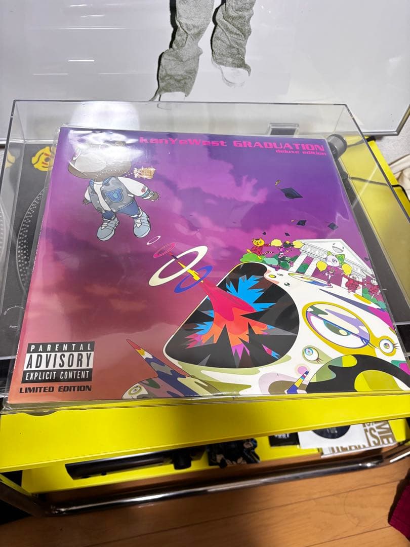 【値下げ】Kanye West - Graduation 限定版クリアレコード