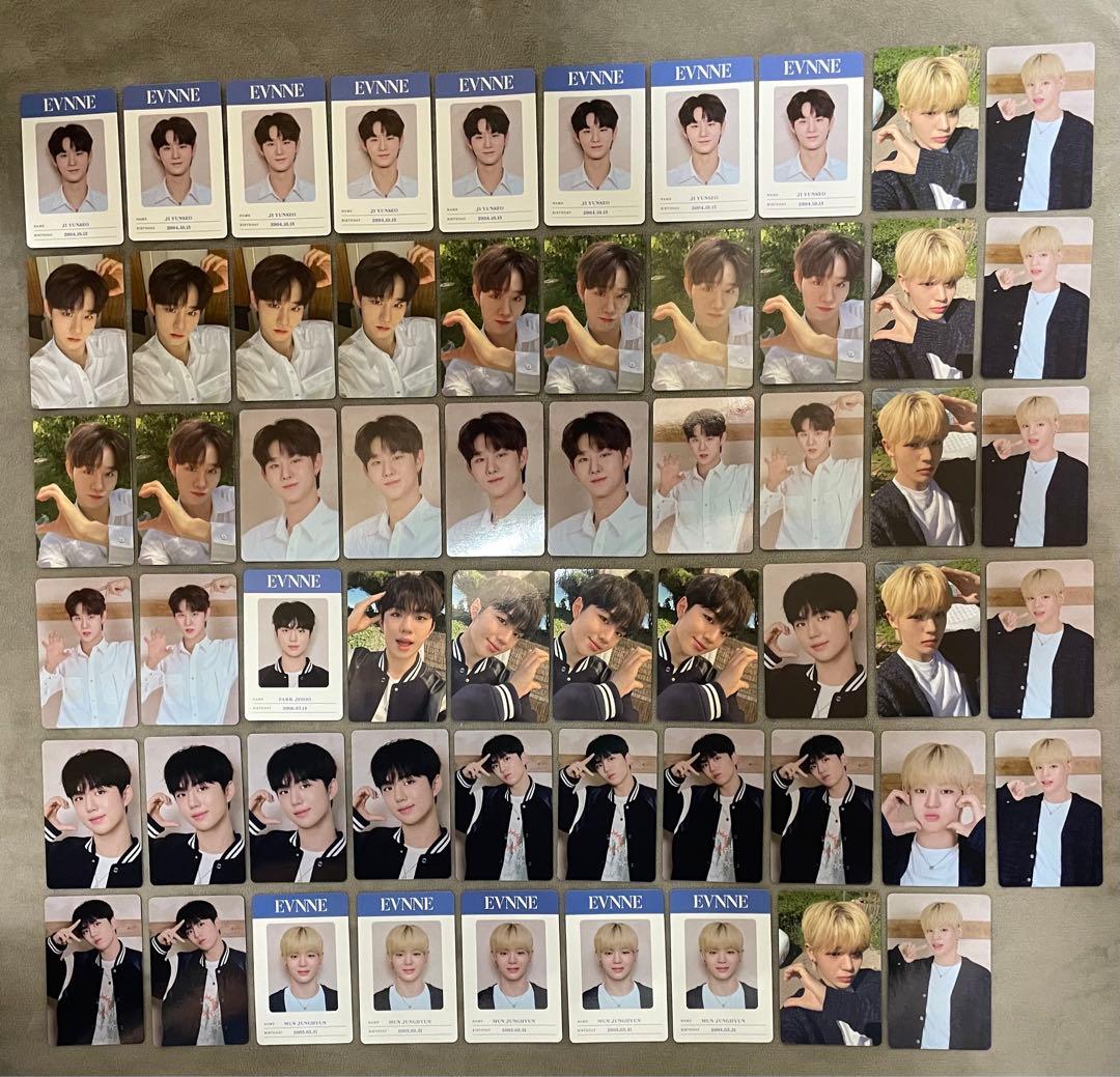 evnne トレカ id ポストカード まとめ売り