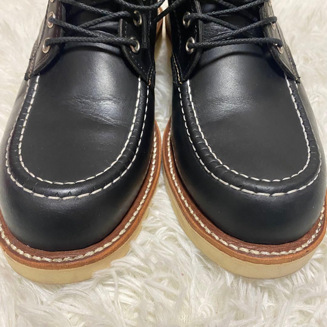 ✨美品✨チペワ モックトゥ オックスフォード革靴ブラック黒ローカット