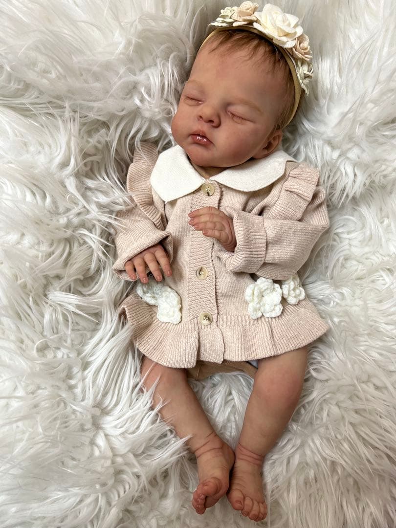 【リボーンドール】超リアルな赤ちゃん人形 約45cm.
