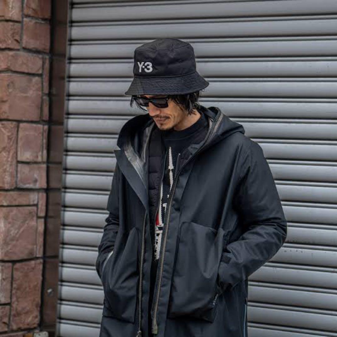 Y-3正規品❗️新品紙タグ付き⭐️STRP B HATストライプバスケットハット