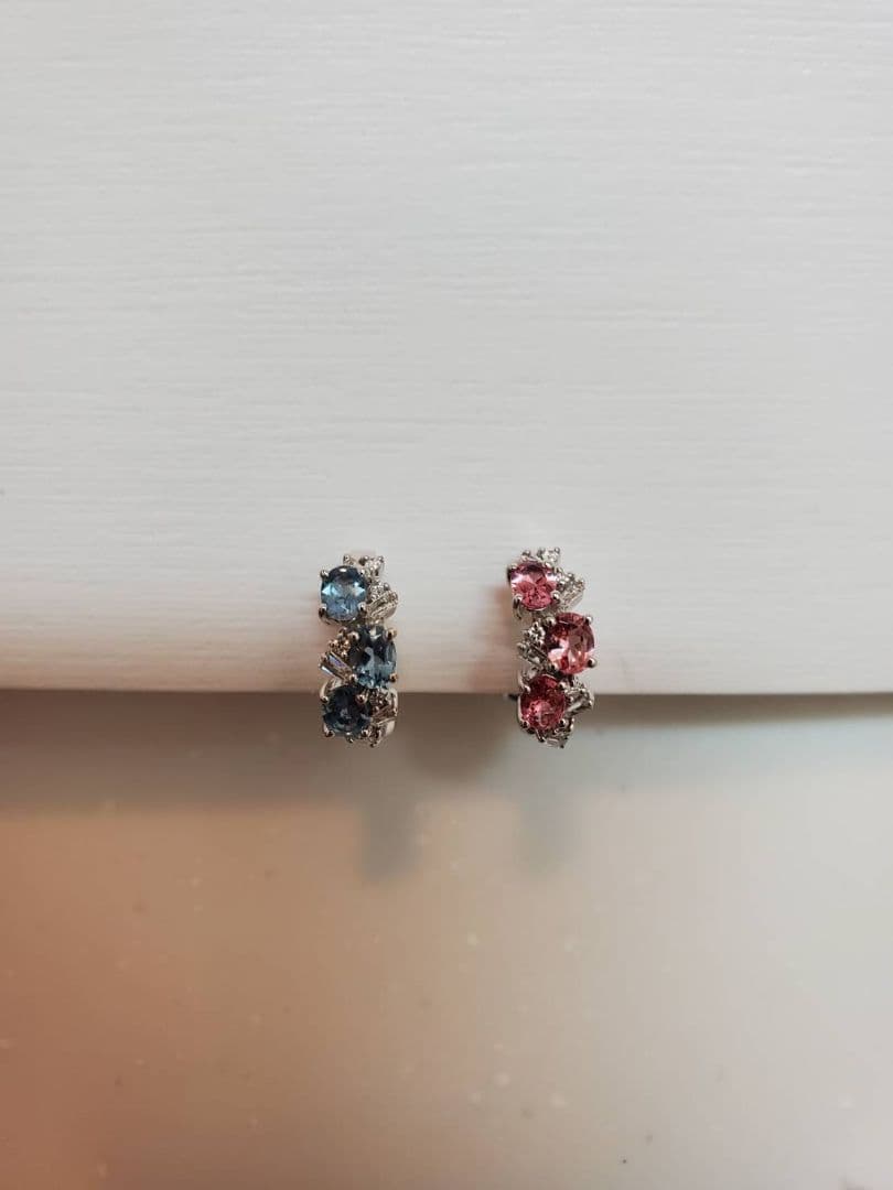 きよ様 K18WG ピアリング＆K18YG ゴールドチャーム ２点おまとめ