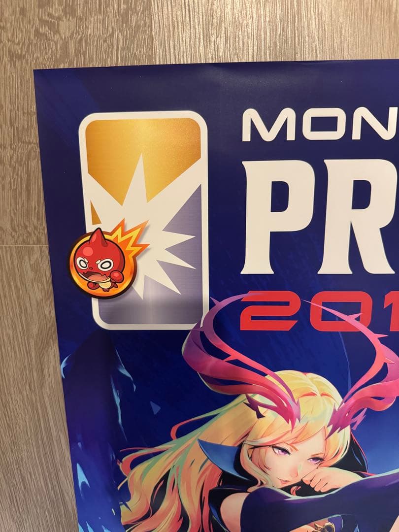 貴重 モンスト ポスター ルシファー MGX 2019 プロツアー