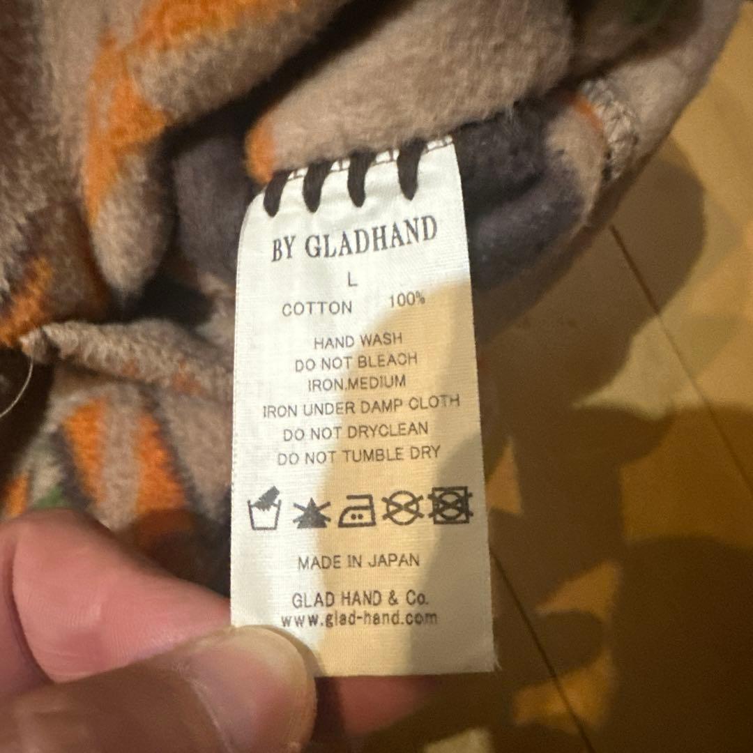 ジャケット・アウター GLAD HAND SPIRITS HEART JACKET BEIGE