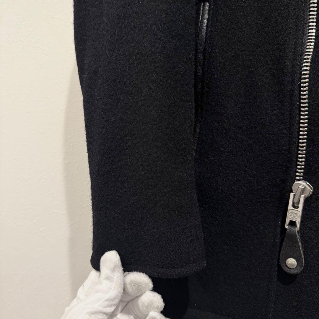 美品‼️ Schott ウール ライダース ピーコート ワンスター USA製 34