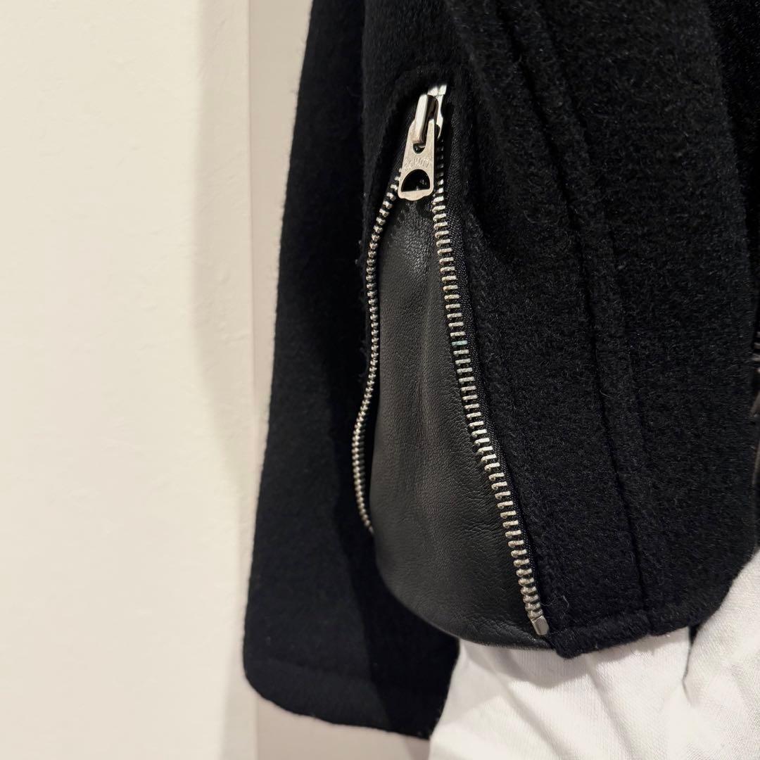 美品‼️ Schott ウール ライダース ピーコート ワンスター USA製 34