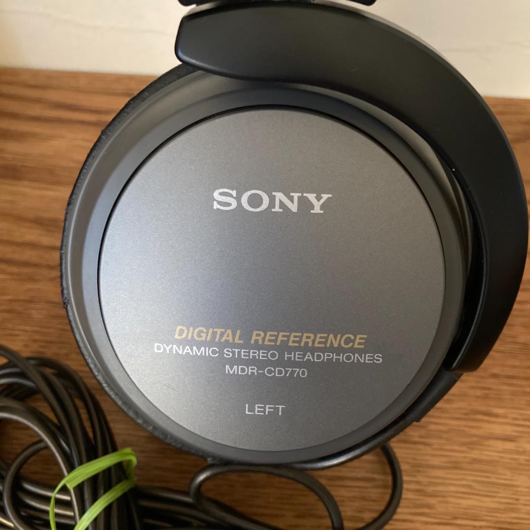 動作確認済み SONY ソニー MDR-CD770 有線ヘッドホン レア