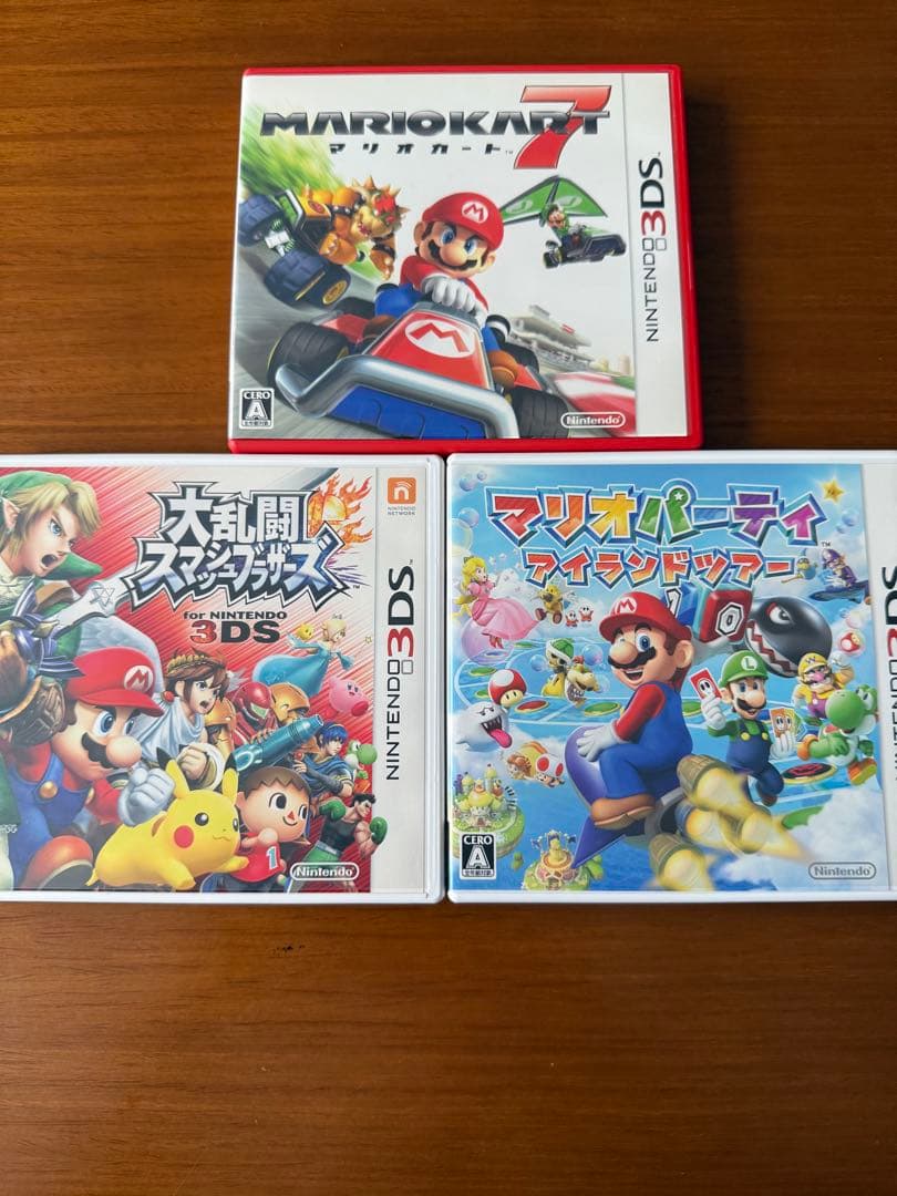 3DSのソフトまとめ