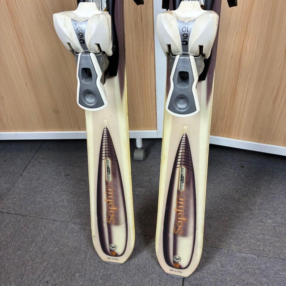 【送料込】ROSSIGNOL ロシニョール　スキー　ブーツ　ストック　3点セット