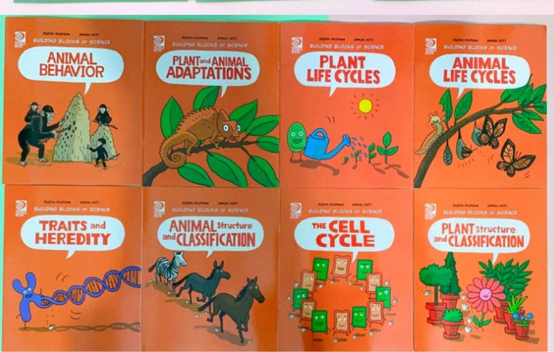 英語科学漫画BuildingBlocks Ofシリーズ　多読