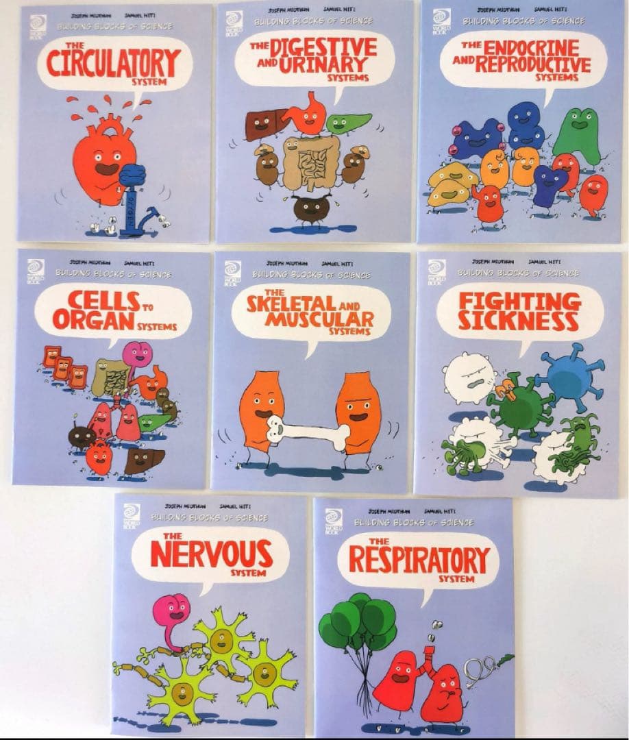 英語科学漫画BuildingBlocks Ofシリーズ　多読