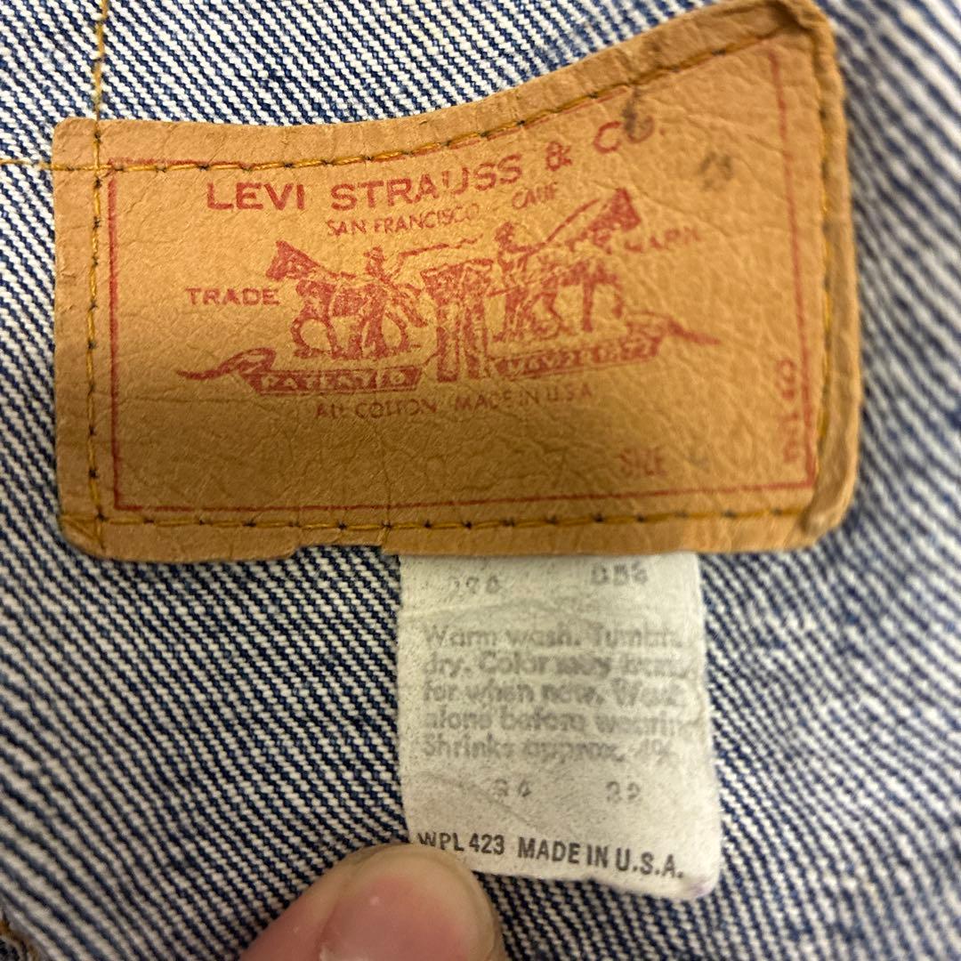 70’s Levi‘s 70505 USA 4th リーバイス　ケアタグ付き