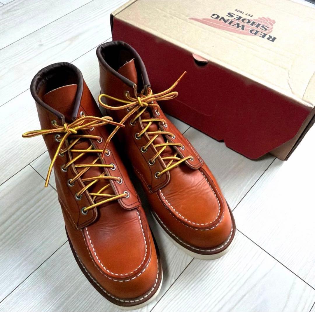 極美品　数回のみ着用　レッドウイング　REDWING 6インチクラシックモック