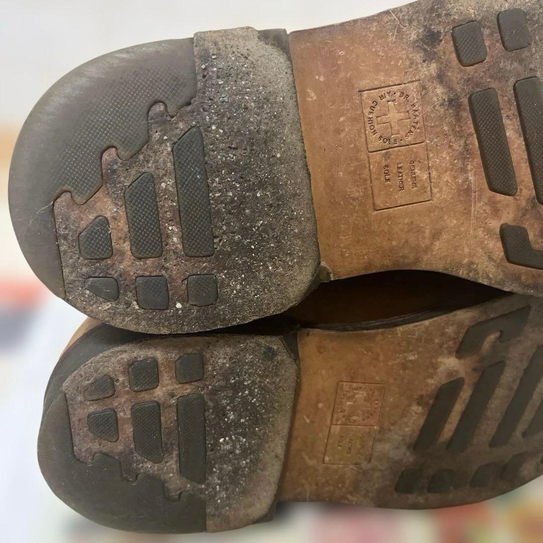 ドクターマーチン　キャメル　レザー サイドゴアブーツ２6cm