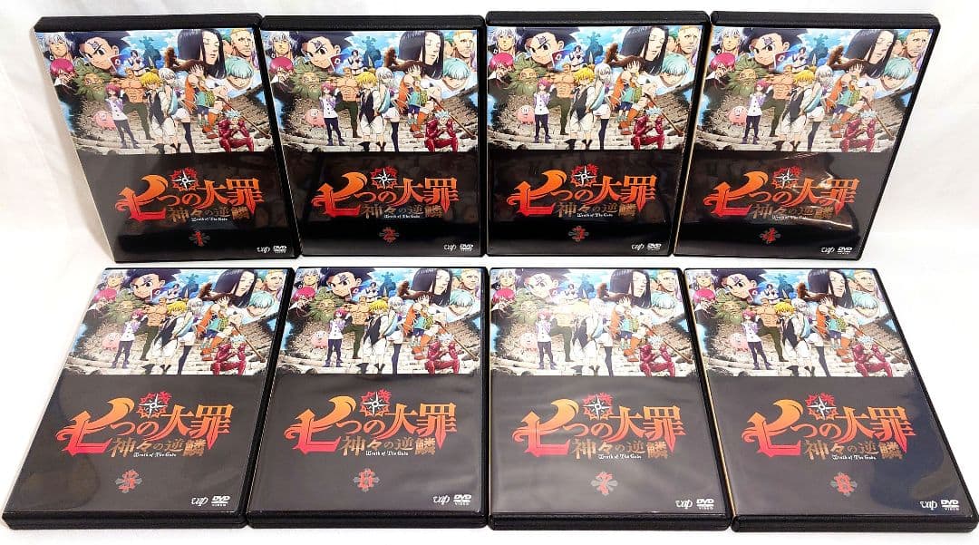 七つの大罪【1期～4期+聖戦の予兆】 DVD 全42巻 セット
