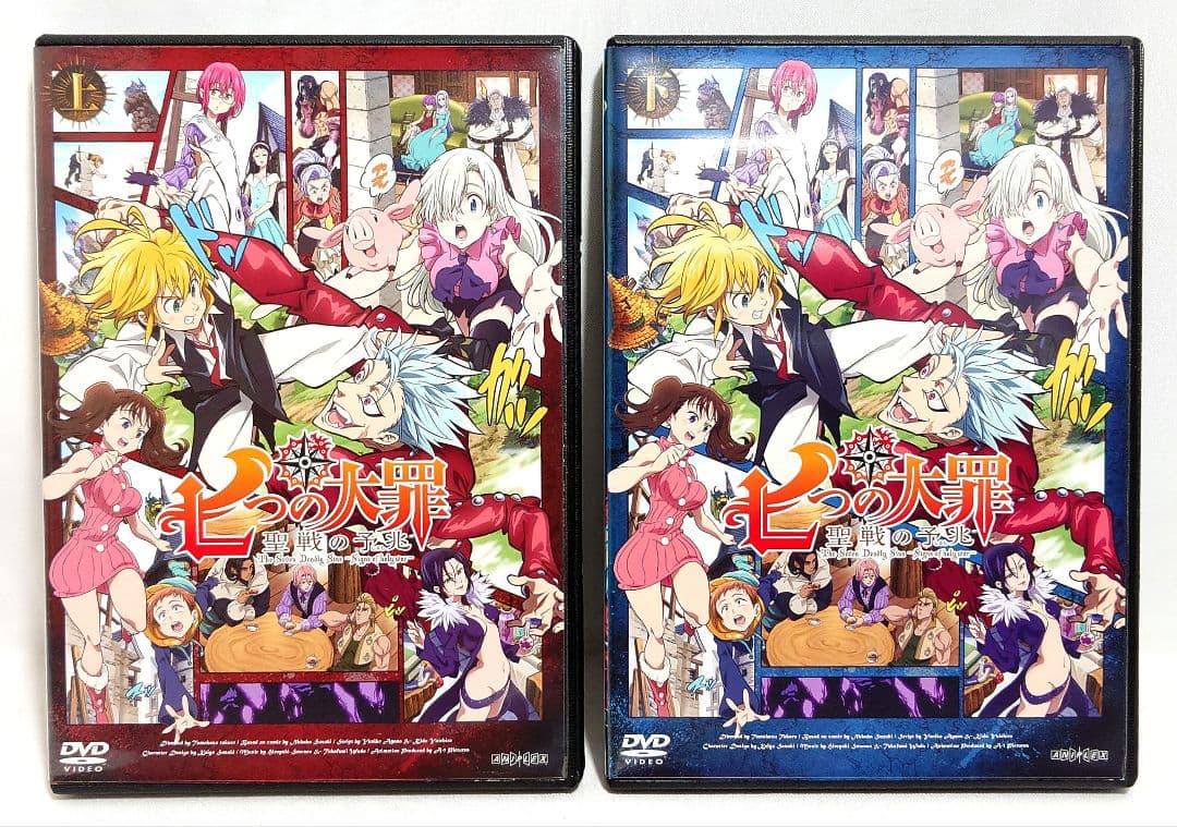 七つの大罪【1期～4期+聖戦の予兆】 DVD 全42巻 セット