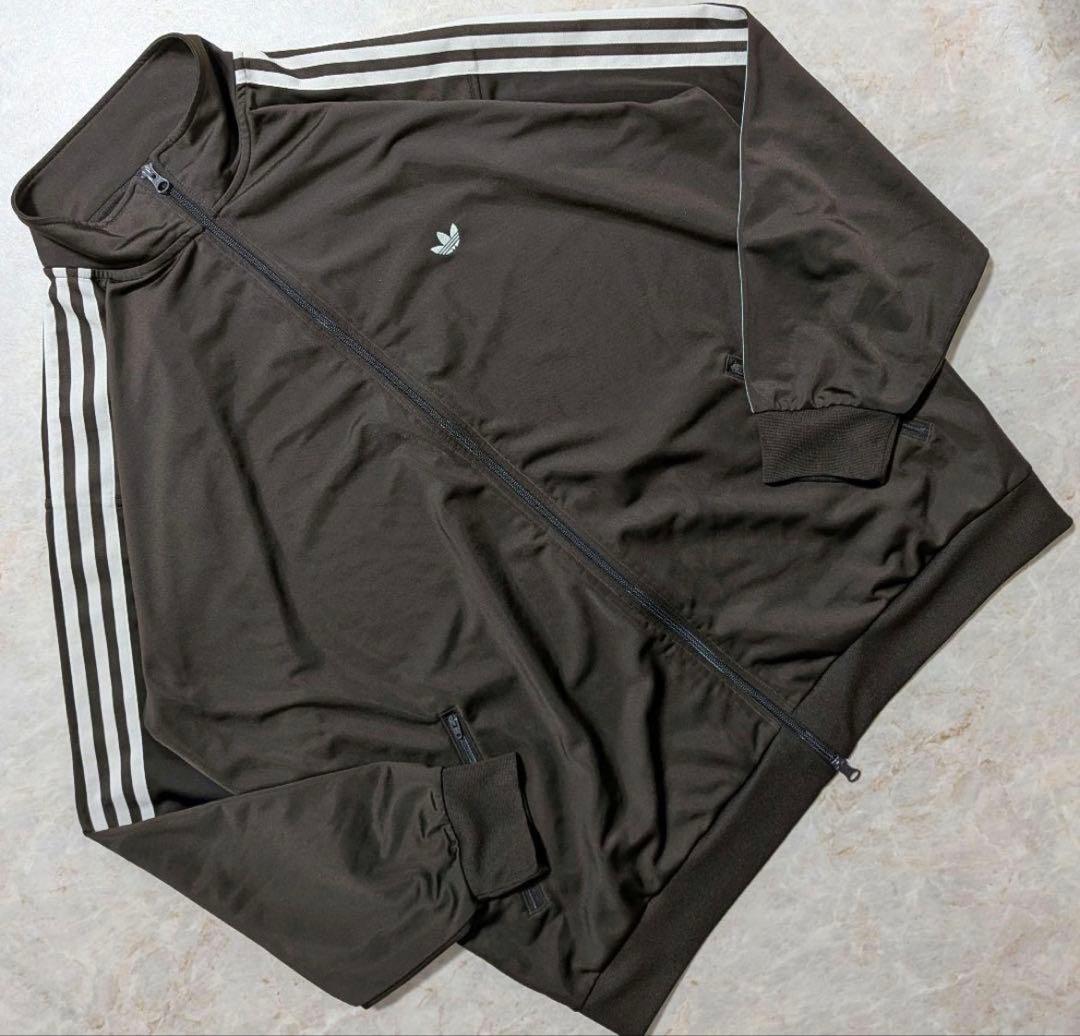 超希少⭐　完売品アディダス ベッケンバウアートラックジャケット茶白