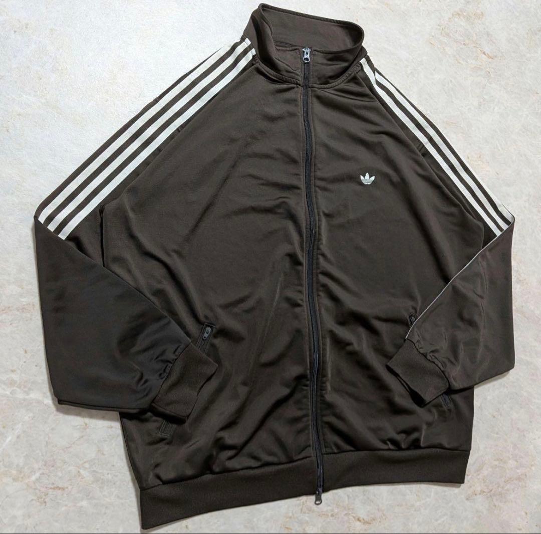 超希少⭐　完売品アディダス ベッケンバウアートラックジャケット茶白