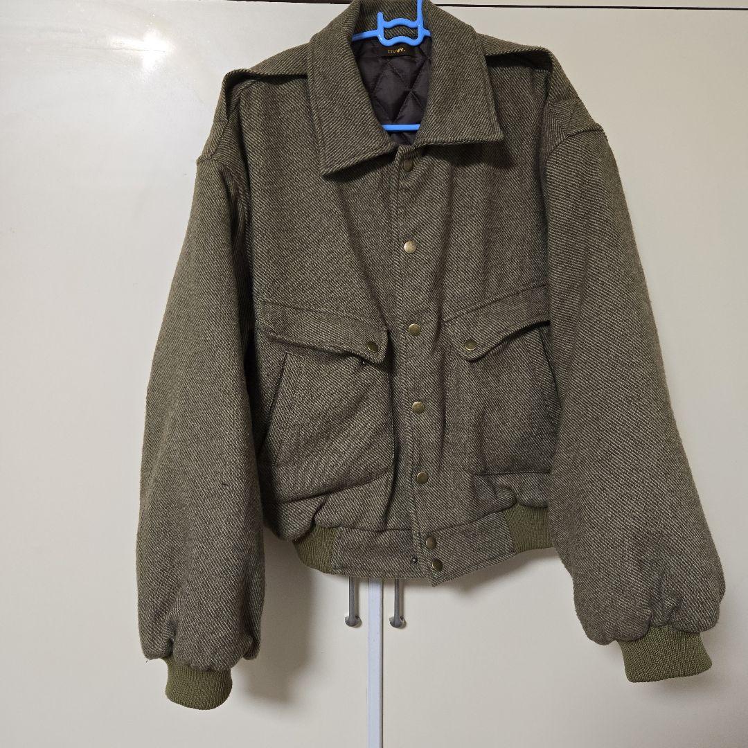 civvy.ヘリンボーンフライトジャケット