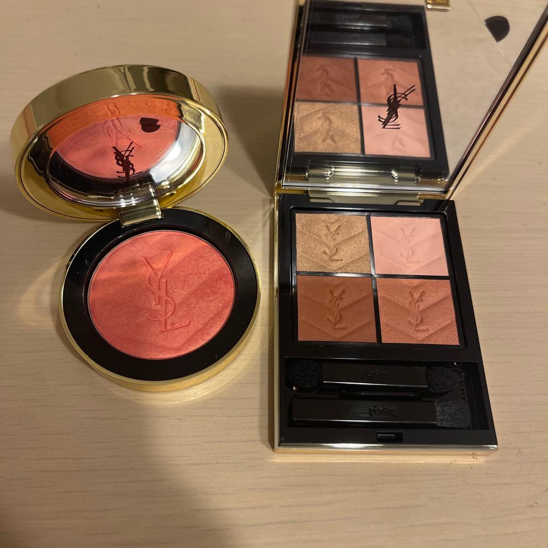 YSL クチュール　ミニ　クラッチ600 メイクミーブラッシュパウダーs 93